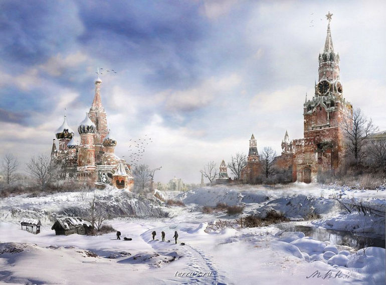 Москва после апокалипсиса глазами Владимира Манюхина