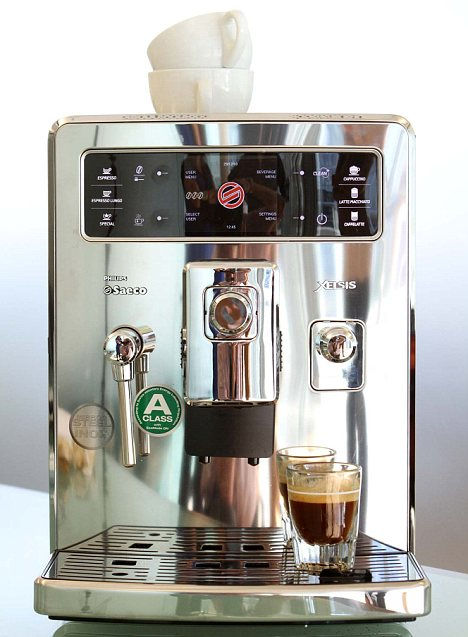 Philips Saeco Xelsis: кофе по отпечатку пальца