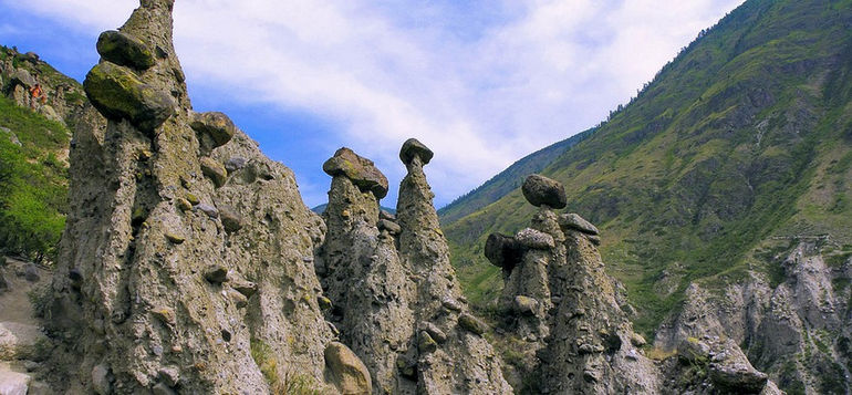 Каменные грибы Алтая (Россия)