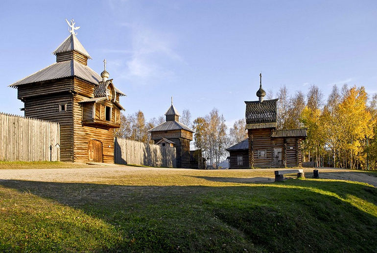 Тальцы в Иркутске: культурный центр Сибири (Россия)